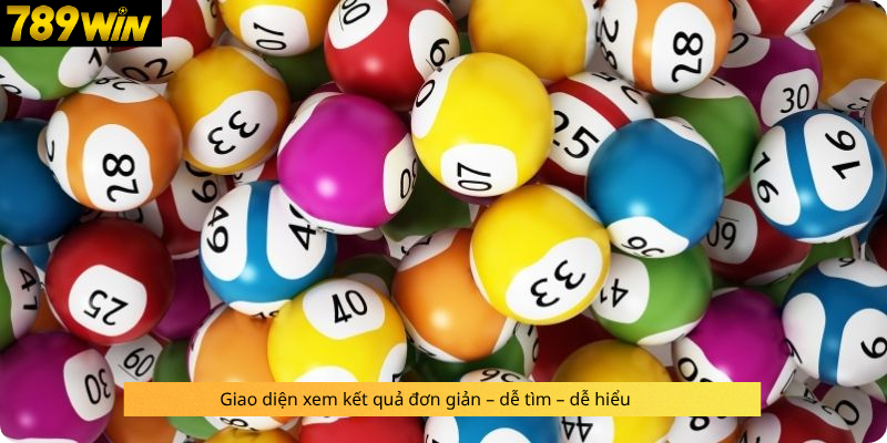 Giao diện xem kết quả đơn giản – dễ tìm – dễ hiểu