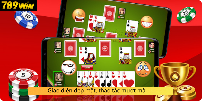 Giao diện đẹp mắt, thao tác mượt mà