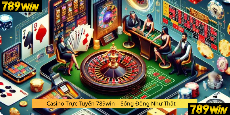 Casino Trực Tuyến 789win – Sống Động Như Thật