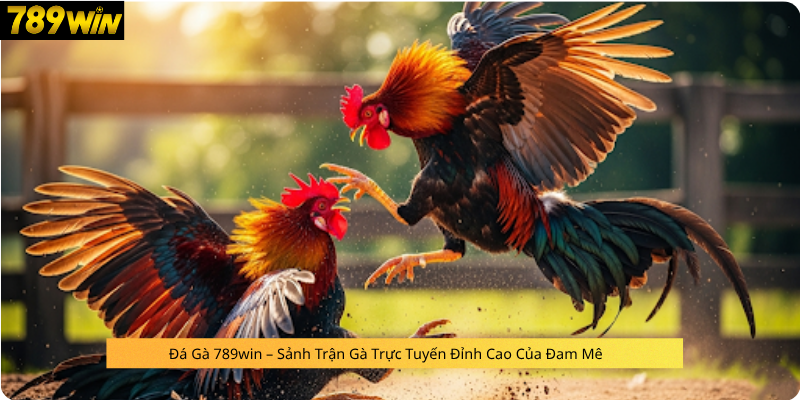 Đá Gà 789win – Sảnh Trận Gà Trực Tuyến Đỉnh Cao Của Đam Mê